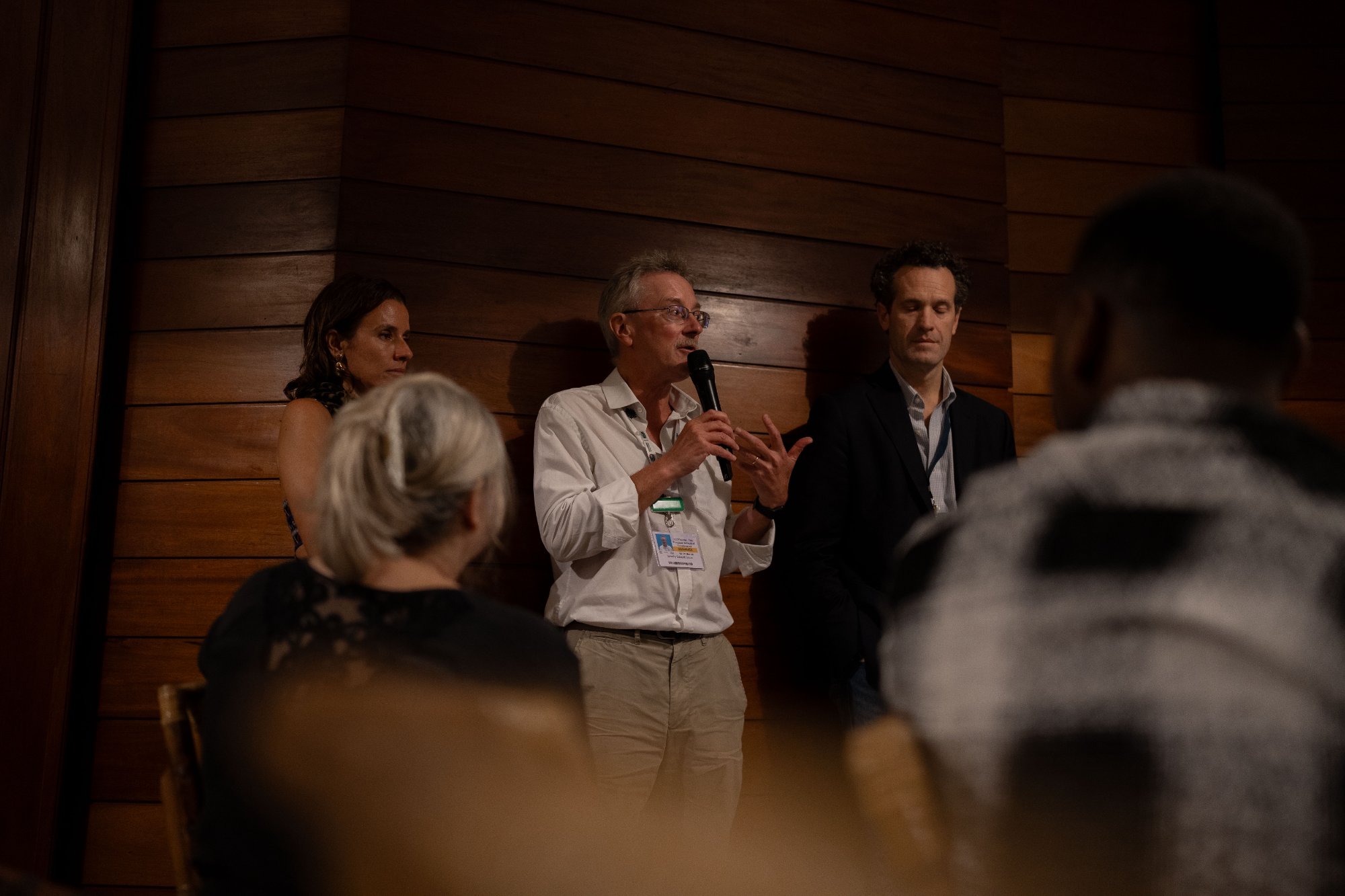 Mentors and investors engaging at Actions House